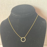 Meghan Browne Art Gold Necklace