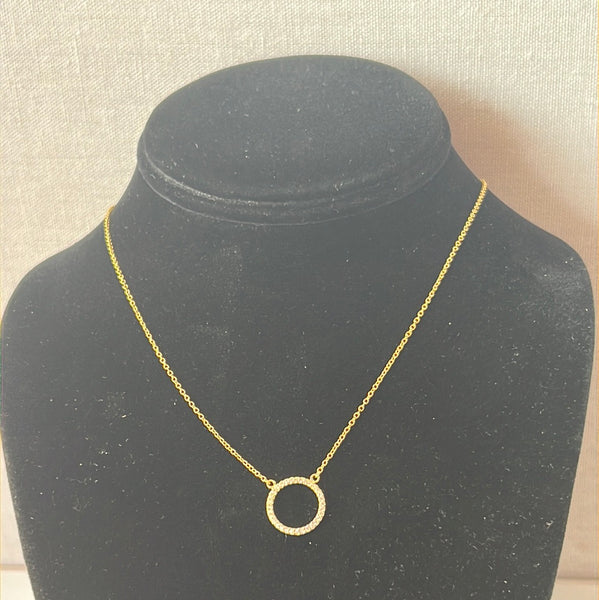 Meghan Browne Art Gold Necklace